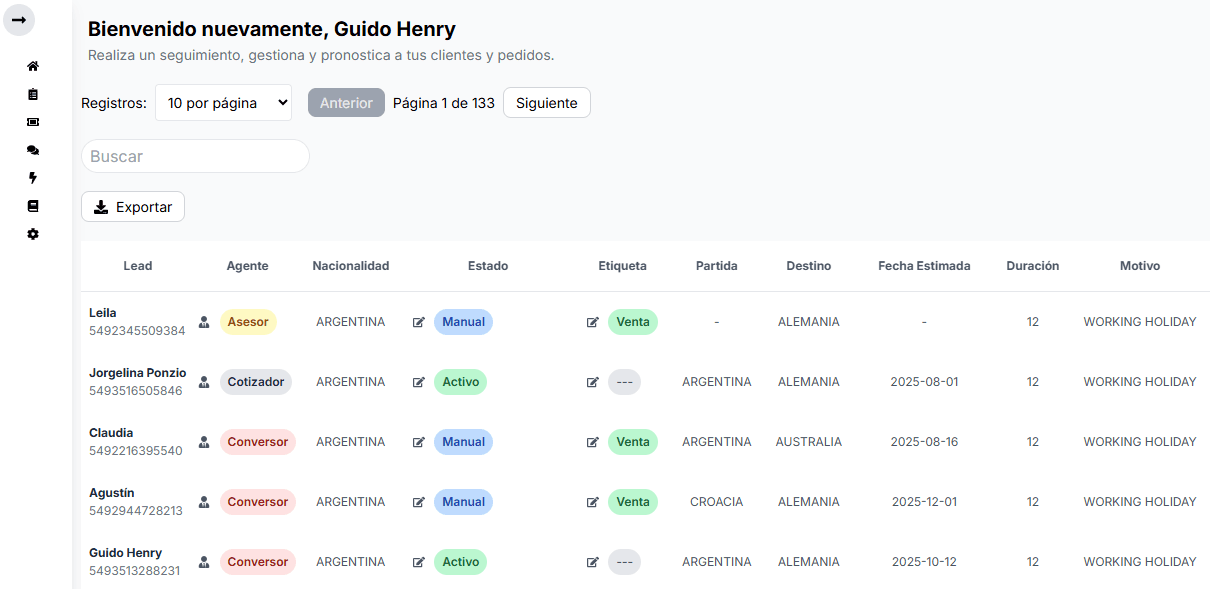 Generación de leads en WhatsApp